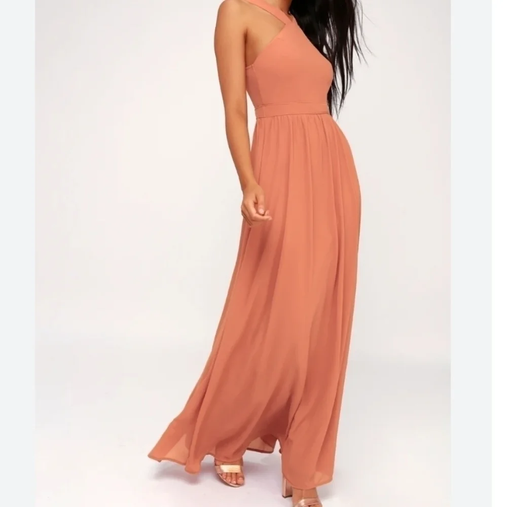 Lulu's Air of Romance Maxi Dress